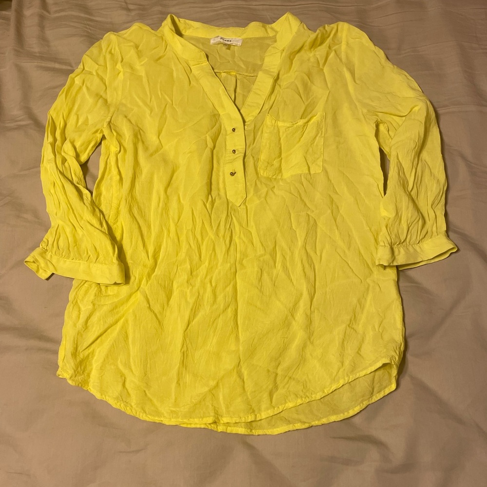 Yellow blouse